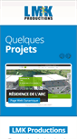 Mobile Screenshot of lmkproductions.fr